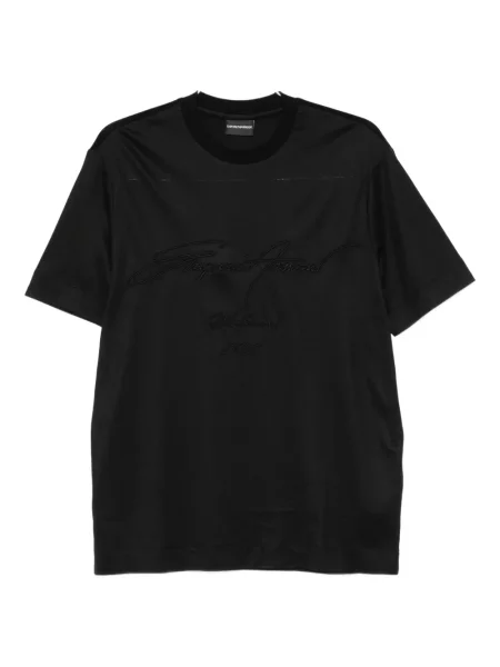 Μπλούζα Emporio Armani με κέντημα μαύρο