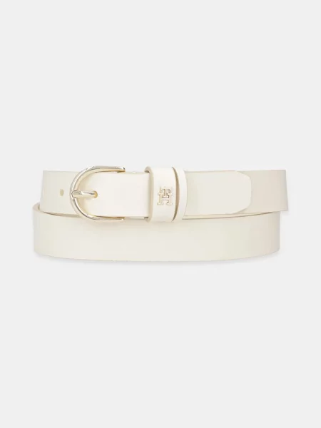Кожен Tommy Hilfiger бежово