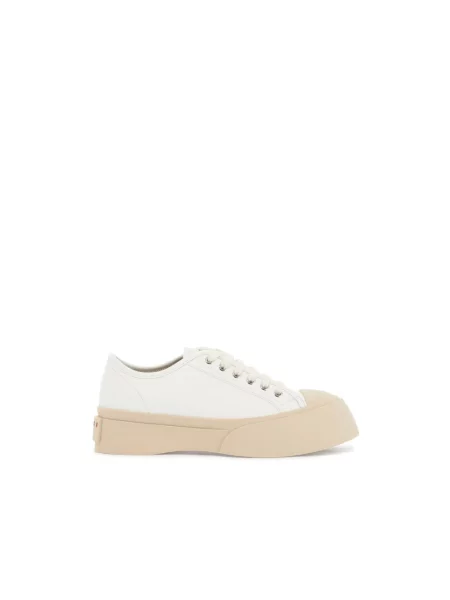 Sneakersy Marni skórzane białe