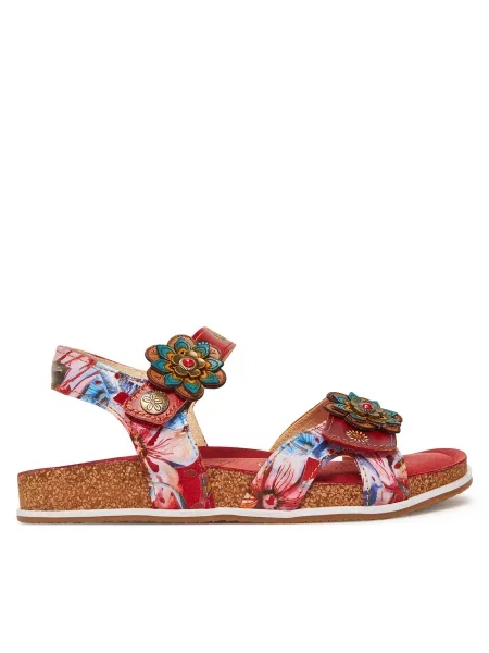 Сандали Laura Vita червено