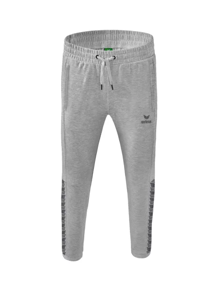 ERIMA Športne hlače pegasto siva črna