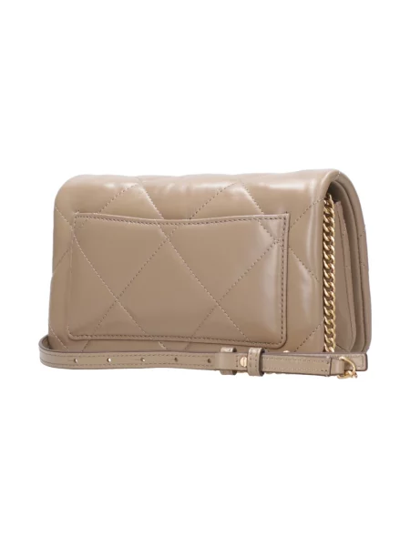 Portfel Tory Burch beżowy