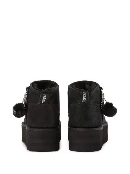 Termic botine Karl Lagerfeld negru