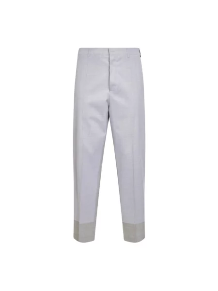 Spodnie Mm6 Maison Margiela wełniane szare