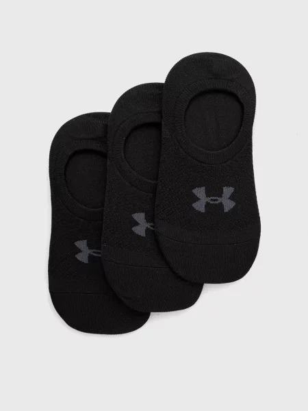 Чорапи Under Armour 3 чифта дамски черно