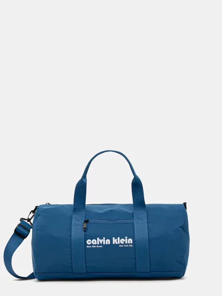 Calvin Klein Taška 43 x 23 x 24 cm modrá