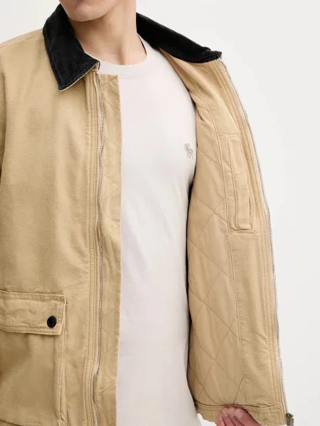 Karl Lagerfeld Jeans kurtka zimowa beżowy
