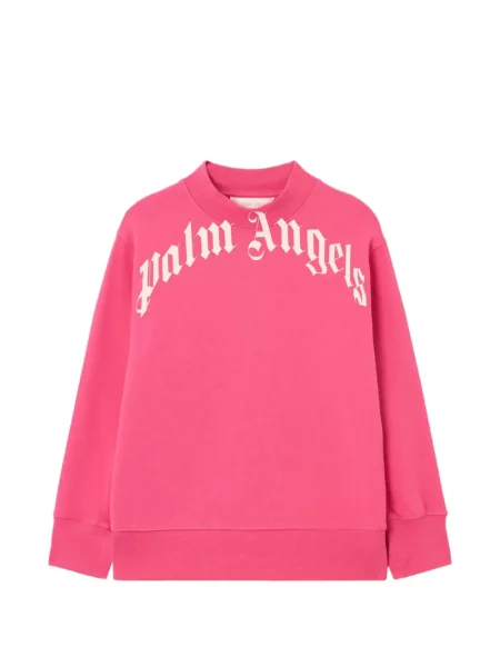 Bluza nierozpinana dziecięca Palm Angels różowa