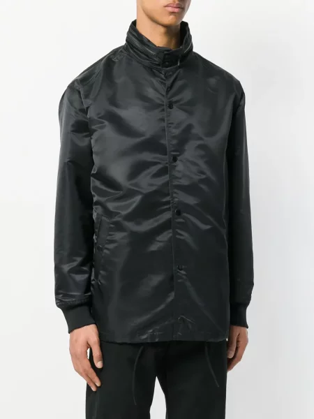 Geacă Y-3 din satin negru