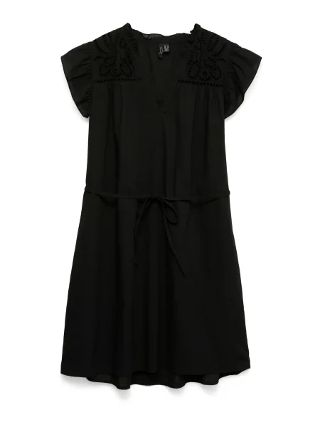 VERO MODA Rochie de vară VMLINE' negru
