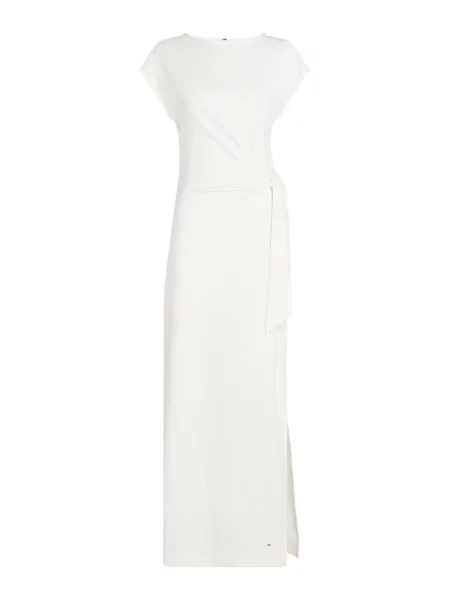 TOMMY HILFIGER Poletna obleka kremna