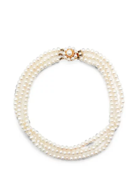Colier Jennifer Gibson Jewellery cu perle alb