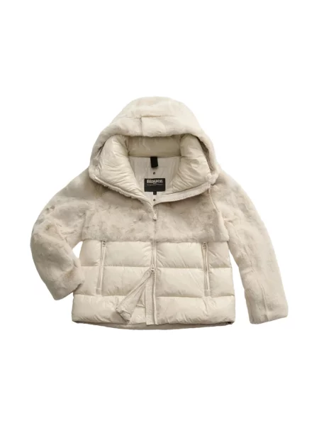 Kurtka pikowana Blauer biała