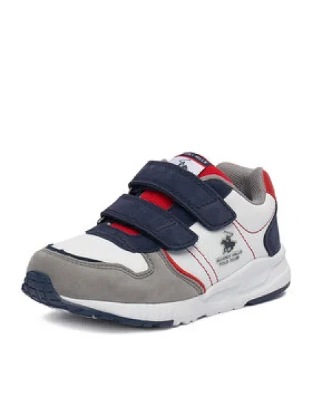 Sneakersy Beverly Hills Polo Club biela