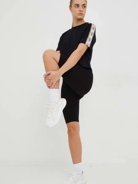 Guess majica za žene od pamuka BRITNEY crna
