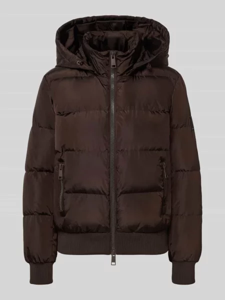 Armani Exchange krótka kurtka brązowa