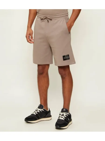 HUGO Pantaloni scurți Darix | Relaxed fit bej