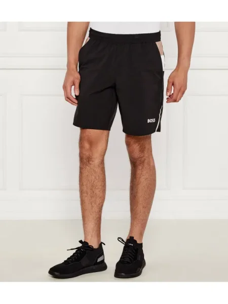 BOSS Pantaloni scurți sport S_T-Match negru