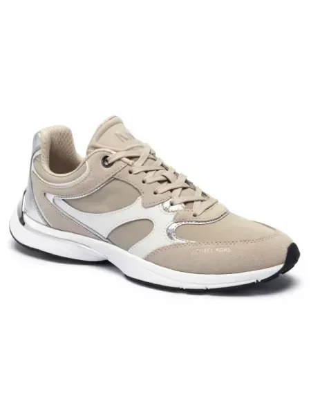 Michael Kors Sneakers tornacipő RILEY bőr hozzáadásával
