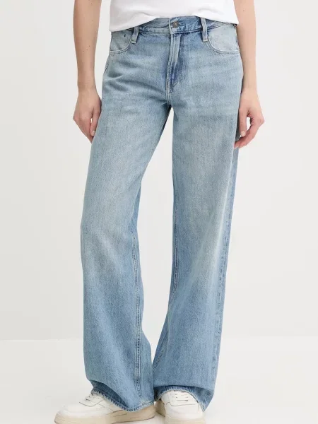 Džíny G-Star medium waist modré