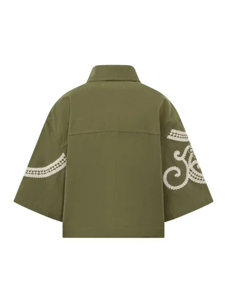 Kurtka koszulowa Weekend Max Mara zielona