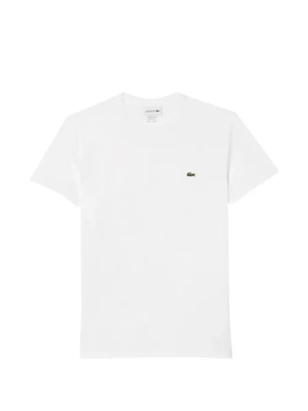 Tricou Lacoste cu autograf alb