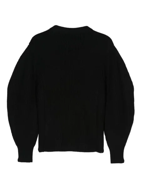 Sweter Jil Sander wełniany czarny