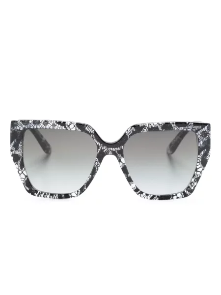 Ochelari de soare Dolce & Gabbana Eyewear din dantelă negru