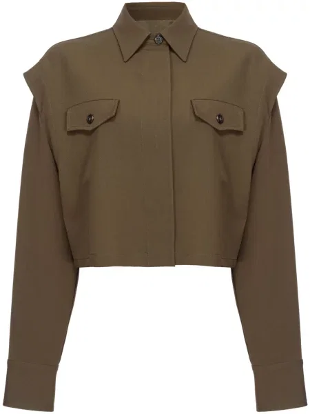 Koszula Pinko o krotszym kroju brązowa