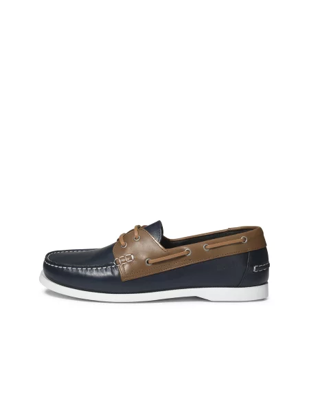AIGLE Mokasíny Nubil marine / hnědá modrá