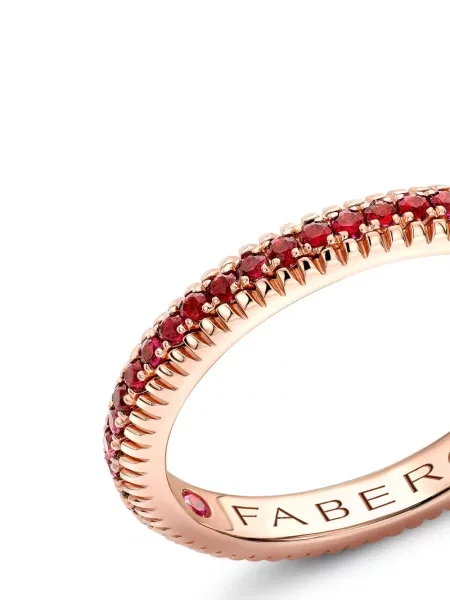 Žiedas Fabergé raudona
