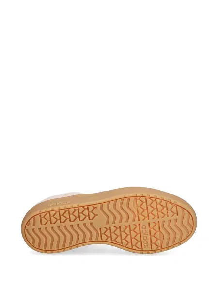 Бягане панталон Adidas на платформе с принт розово