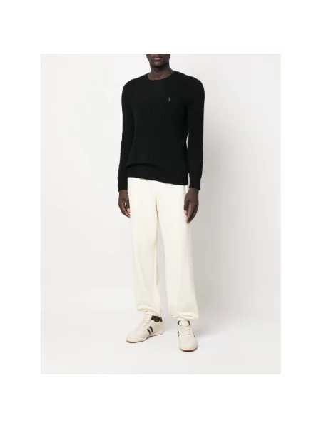Sweter Polo Ralph Lauren wełniany czarny