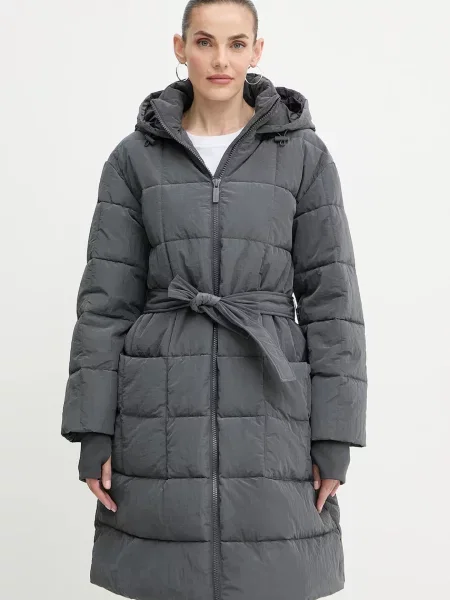 Яке Armani Exchange зимен модел сиво