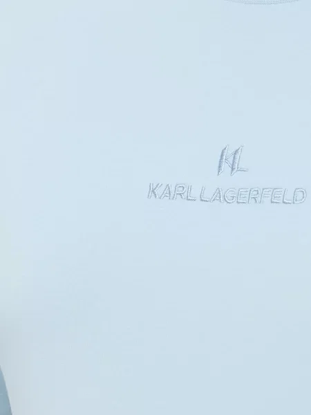 Футболка Karl Lagerfeld голубая