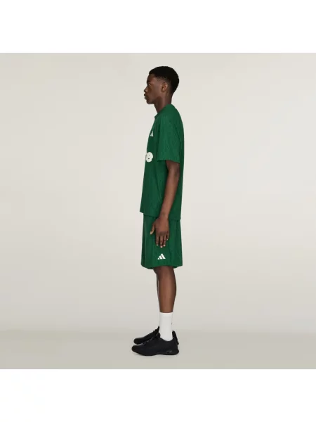 Szorty piłkarskie adidas x arte antwerp Engineered Lace białe