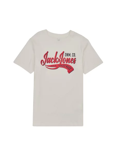 Tricou copii Jack & Jones alb