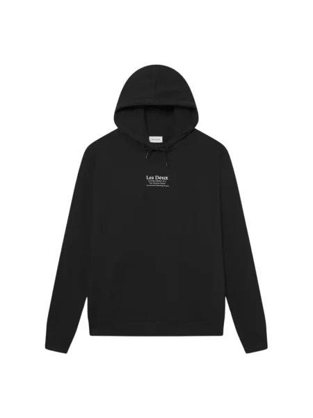 Bluza z kapturem Les Deux czarna