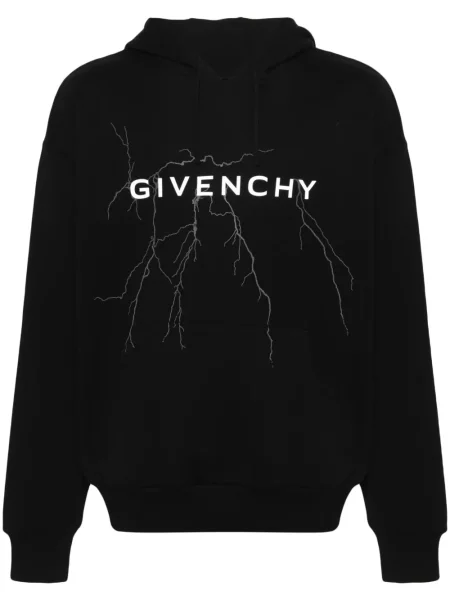 Hanorac cu glugă Givenchy cu imagine negru