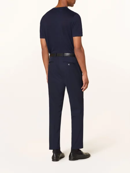 Paul Oblekové Kalhoty Regular Fit navy tmavě modré