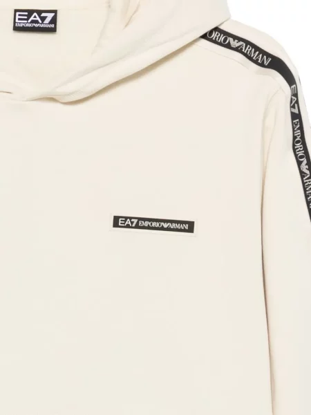 Hanorac cu glugă Ea7 Emporio Armani cu autograf