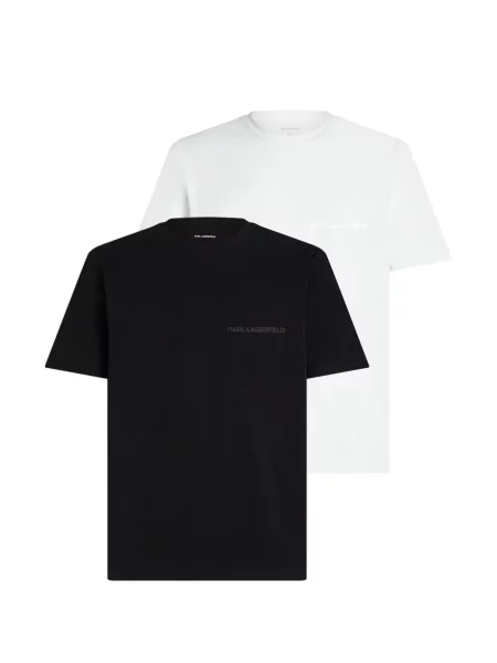 Tricou Karl Lagerfeld cu imagine negru
