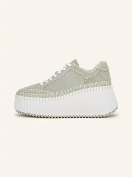 Chloé Sneakersy S Platformou Nama light eucalyptus