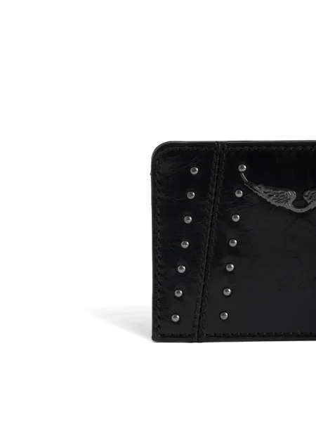 Портмоне Zadig&voltaire с шипове черно