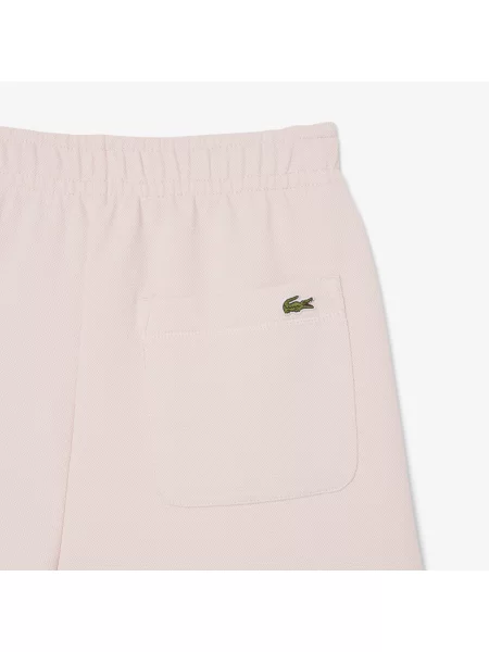 Lacoste Spodnie Dresowe Piqué różowe
