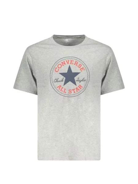 Tricou Converse cu imagine cu cordon gri