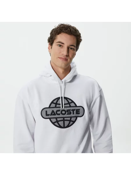 Толстовка Lacoste белая