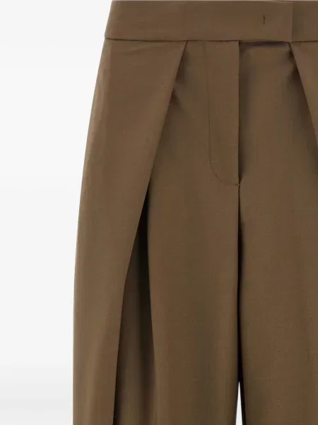 Pantaloni palazzo Nude maro