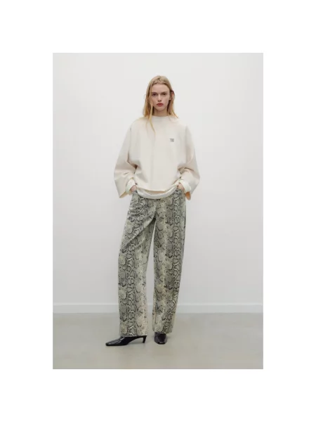 Bluza The New Society z kapturem beżowa