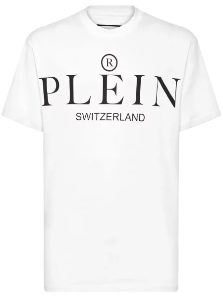 Tricou Philipp Plein alb